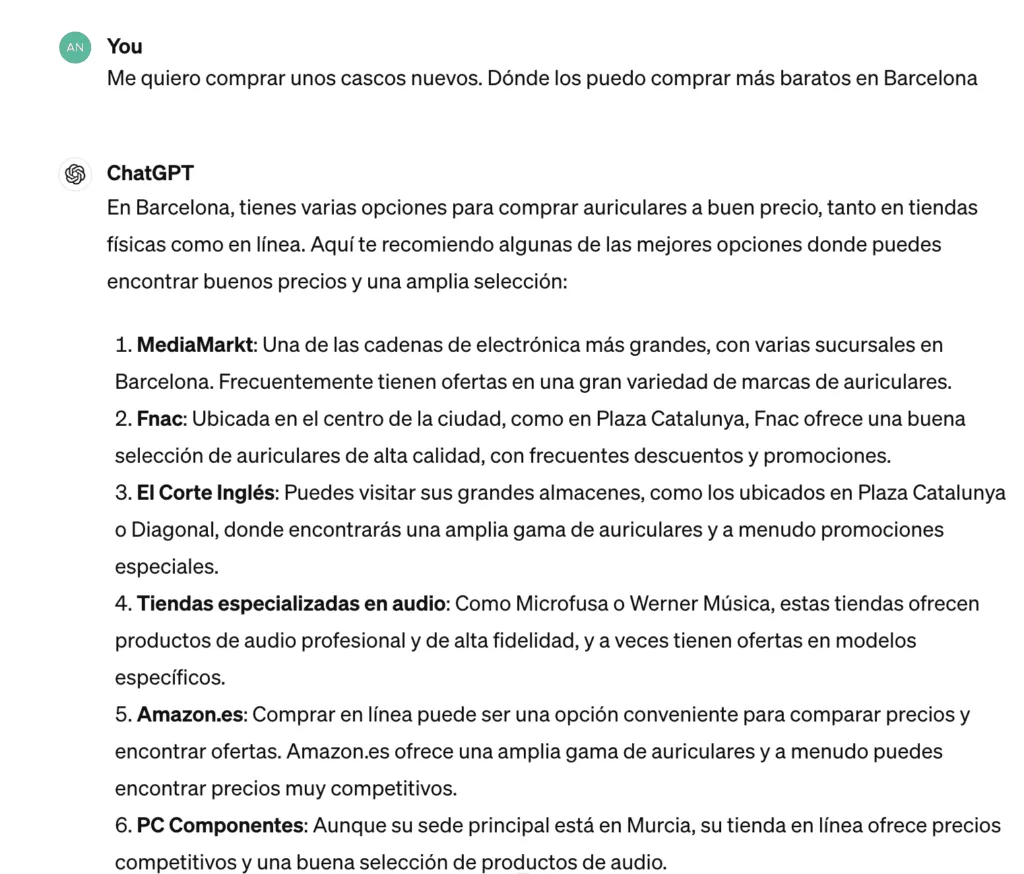 Cómo conseguir que Chat GPT recomiende tu marca