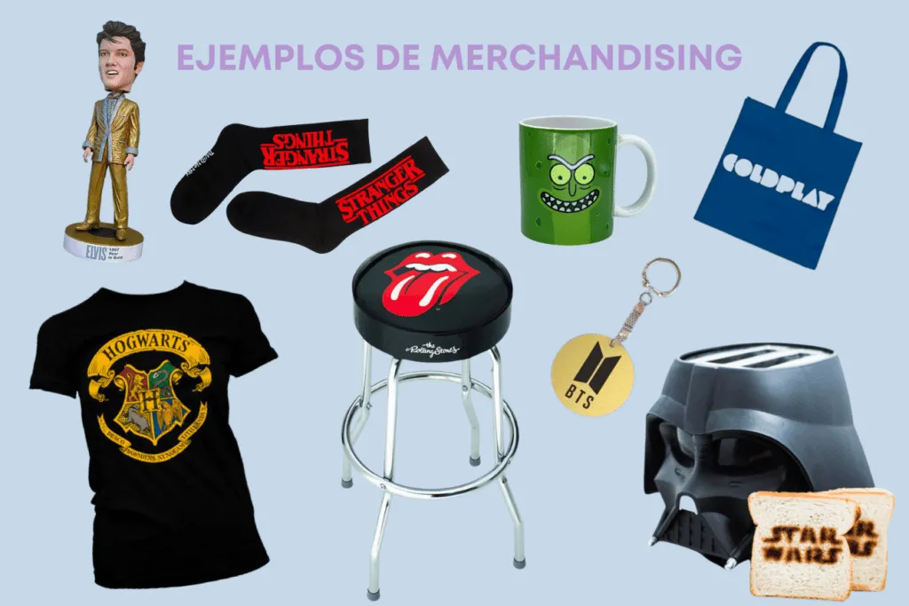 Ejemplos de Merchandising