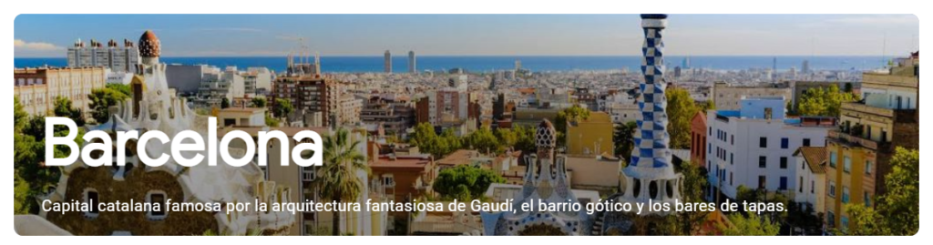 google travel  barcelona