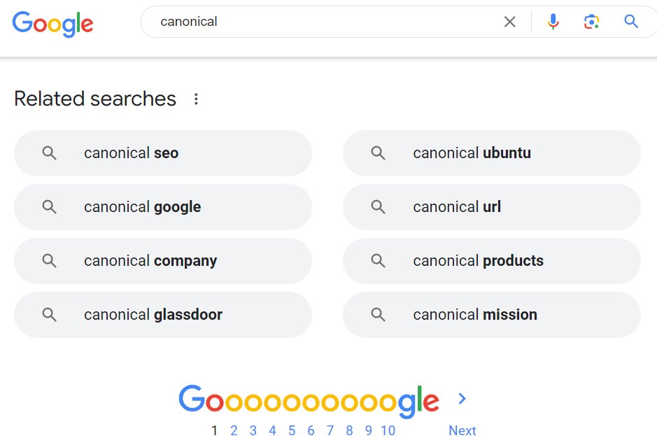 scroll infinito en google